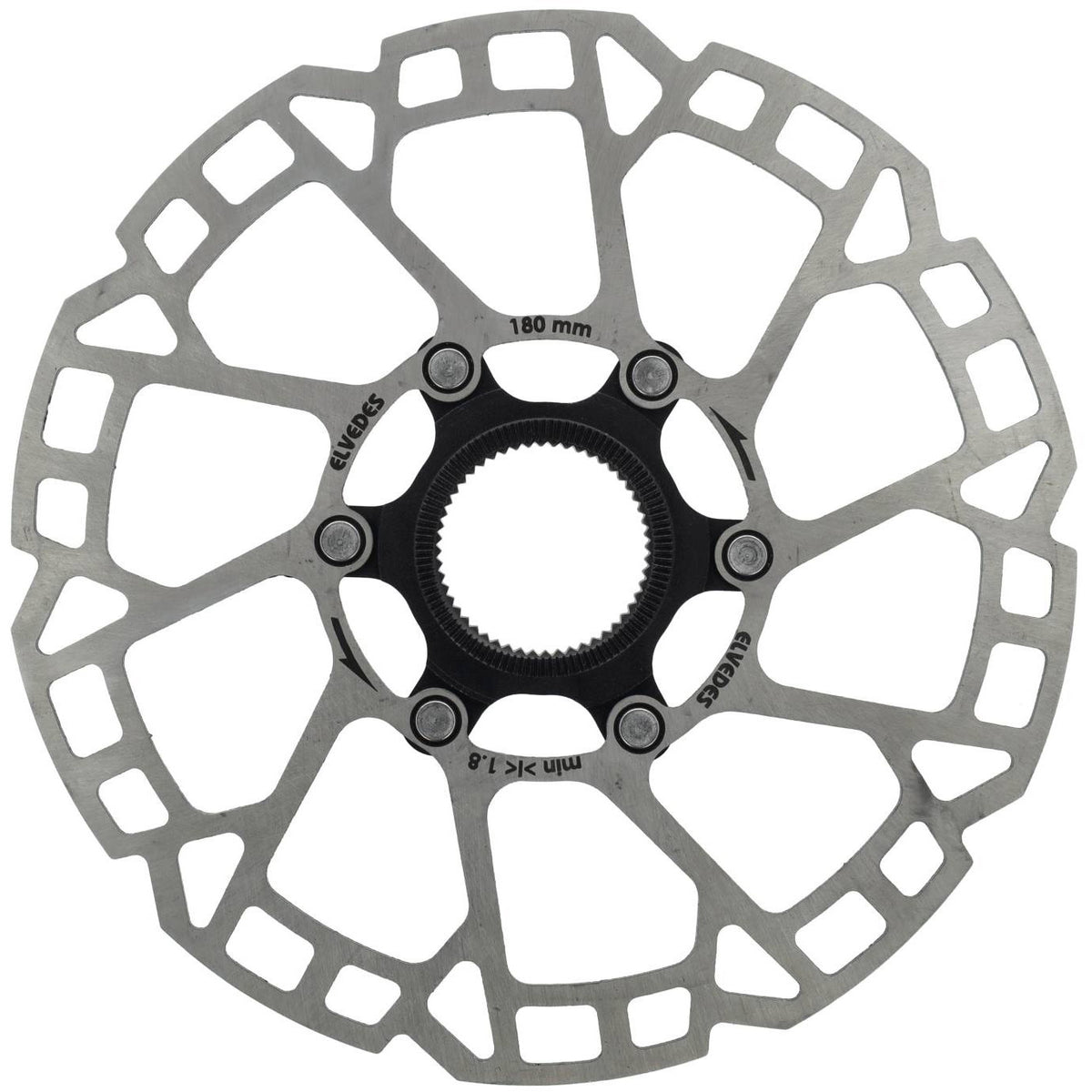 Elvedes Bremsscheiben-Zentralverschluss ø180mm t=2,0mm