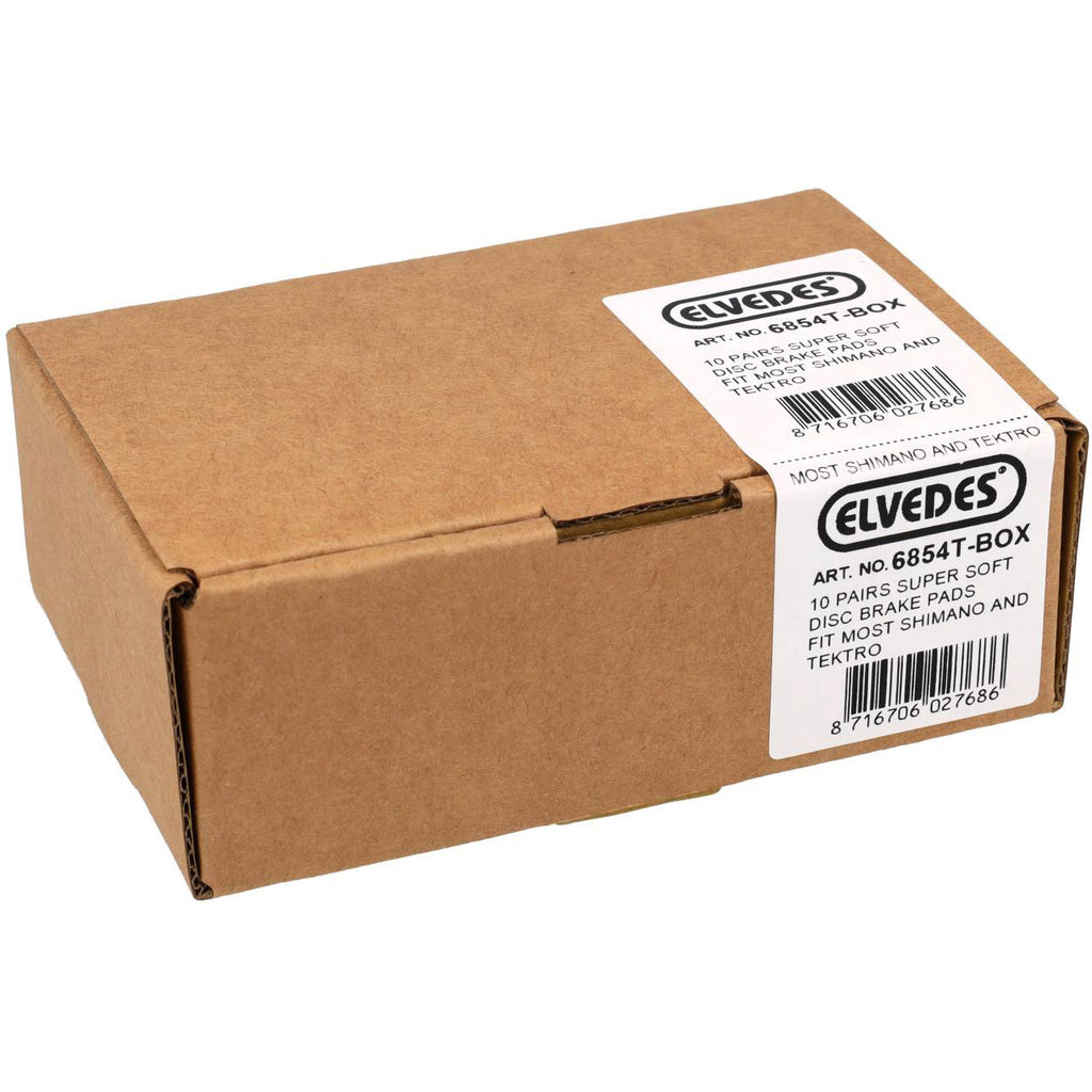 Elvedes schijfremblokset - shimano - organische compound (resin) - 10 paar