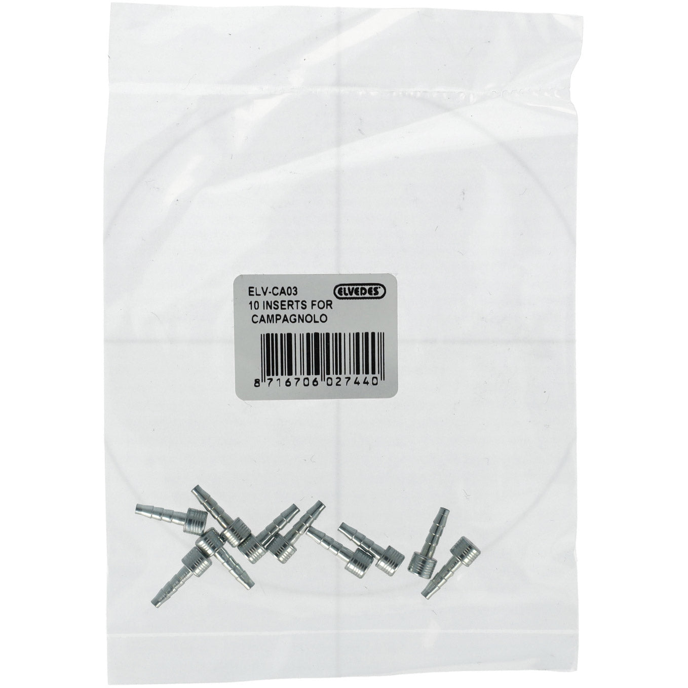 Elvedes Einsätze Campagnolo Hydraulikbremsschlauch (10 Stück)