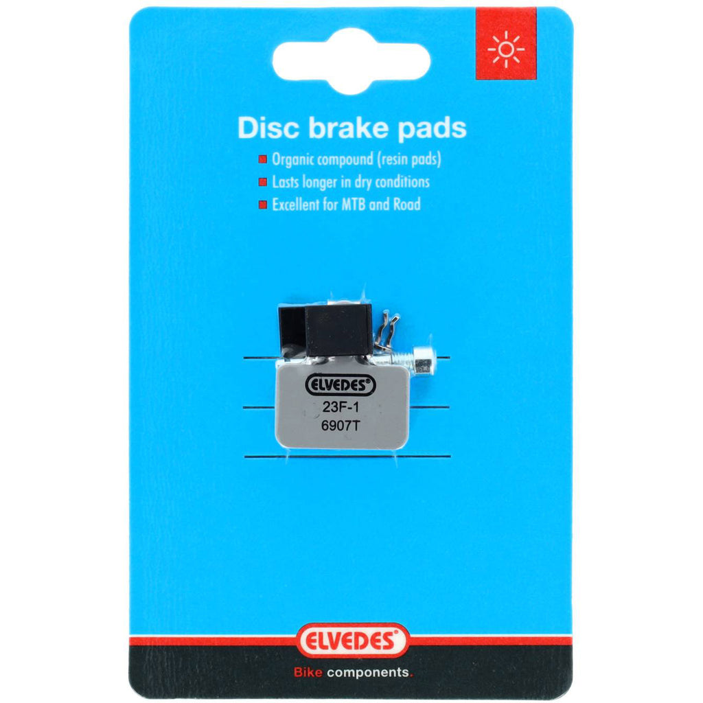Elvedes Shimano Scheibenbremsbeläge | 6907 Zähne | grau