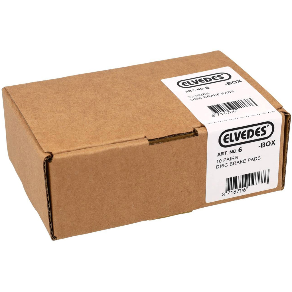 Elvedes Scheibenbremsbelagsatz - Shimano - Carbon Metallic Compound (halbmetallische Beläge) - 10 Paar