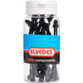Elvedes v-brake bocht 90gr 5,0mm rvs zwart (10)