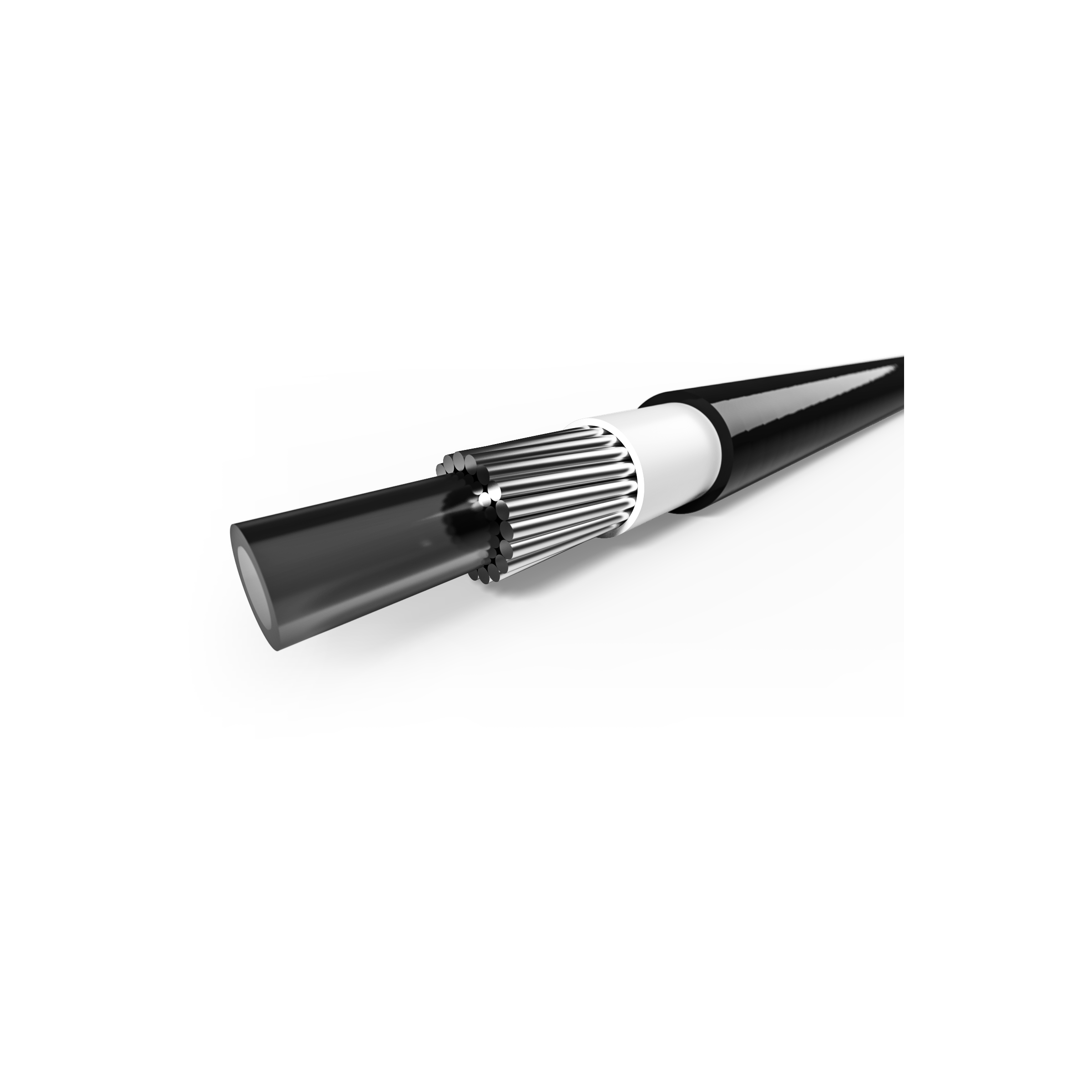 Elvedes Außenkabel mit Innenfutter ø3,2 mm 30 m schwarz
