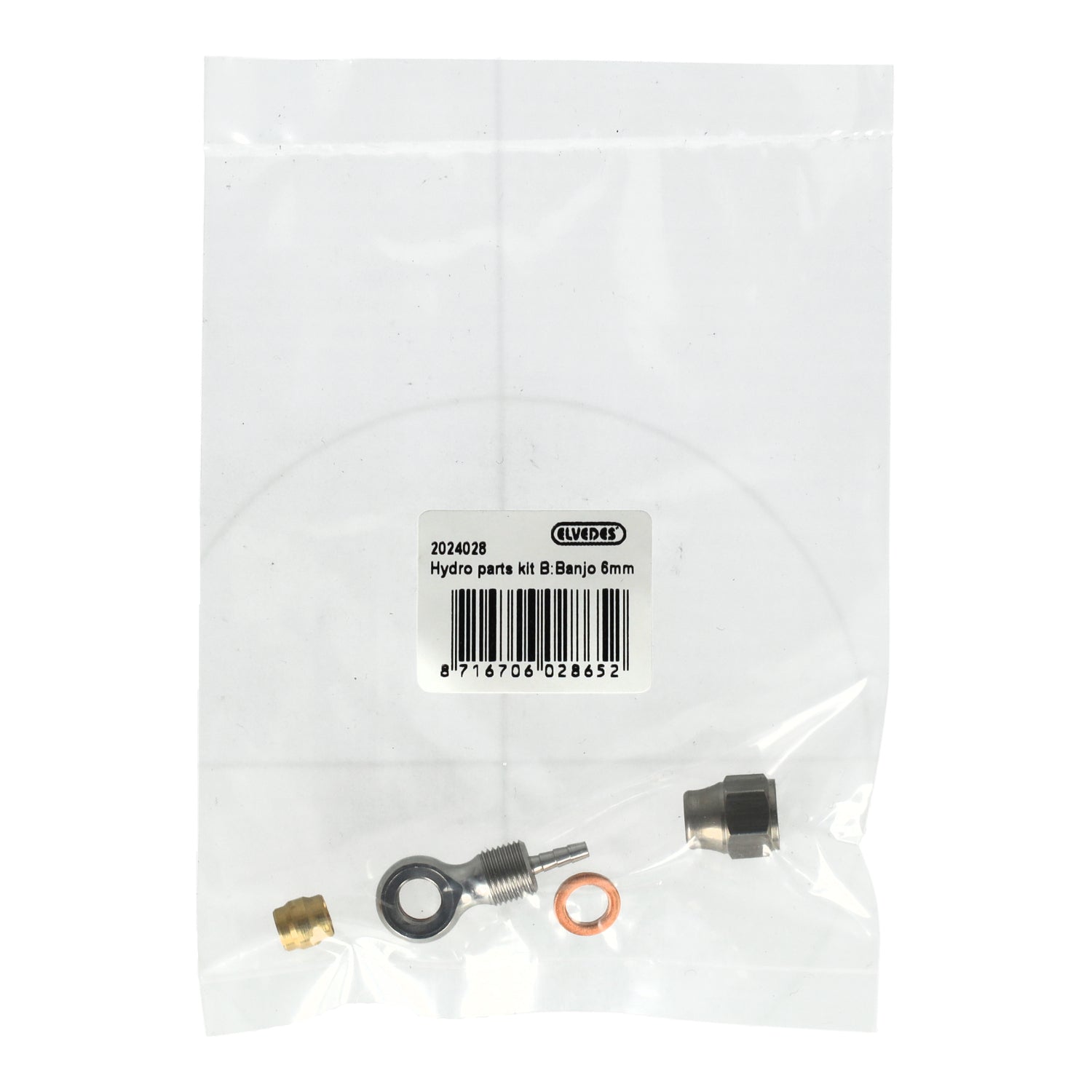 Elvedes remd elv hydro kit b banjo 6mm