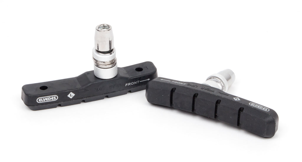 Elvedes Felgenbremsbeläge V-Brake 72mm schwarz (100 Paar)