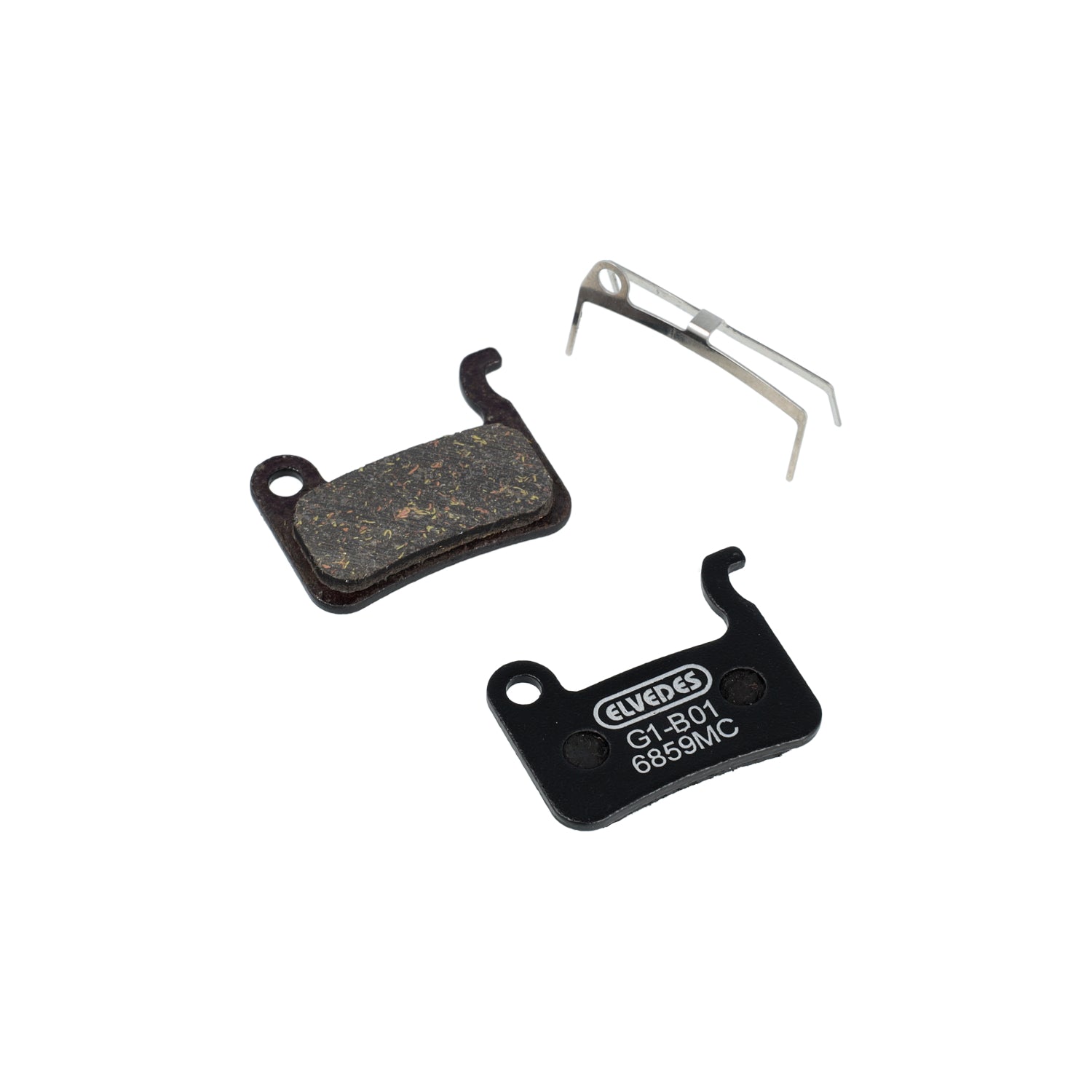 Elvedes Scheibenbremsbelagsatz - Shimano - Carbon Metallic Compound (halbmetallische Beläge) - 10 Paar