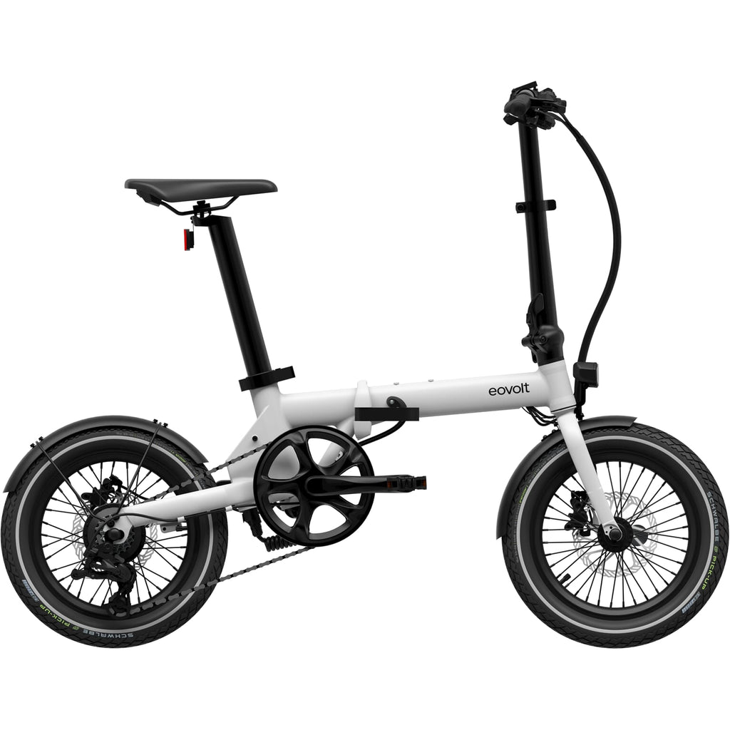 Elektrisches Klapprad morgens 16 Origins V3 Grau