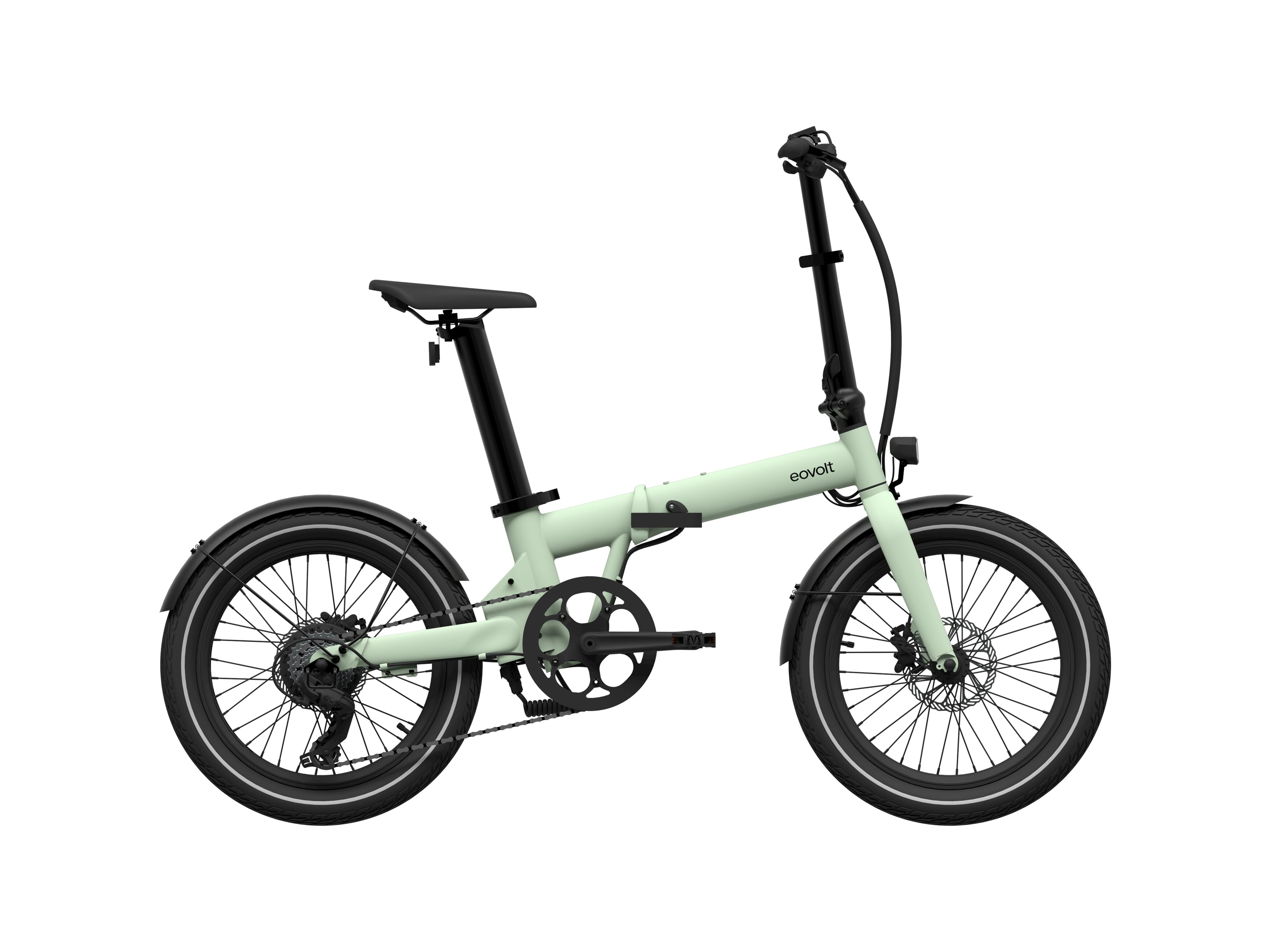 Eovolt Elektrisches Faltrad Nachmittag 20 V2 Grün