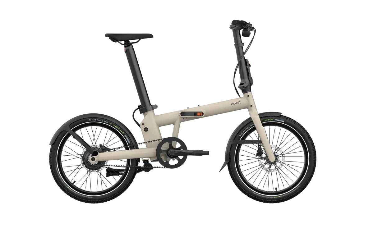 Eovolt Elektro-Faltrad Nachmittag Pro 20 Taupe