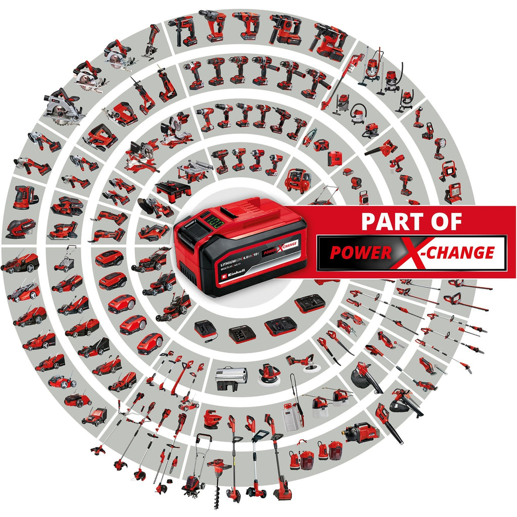 Einhell accu grastrimmer ge-ct 18 li (rood zwart, accu niet inbegrepen)