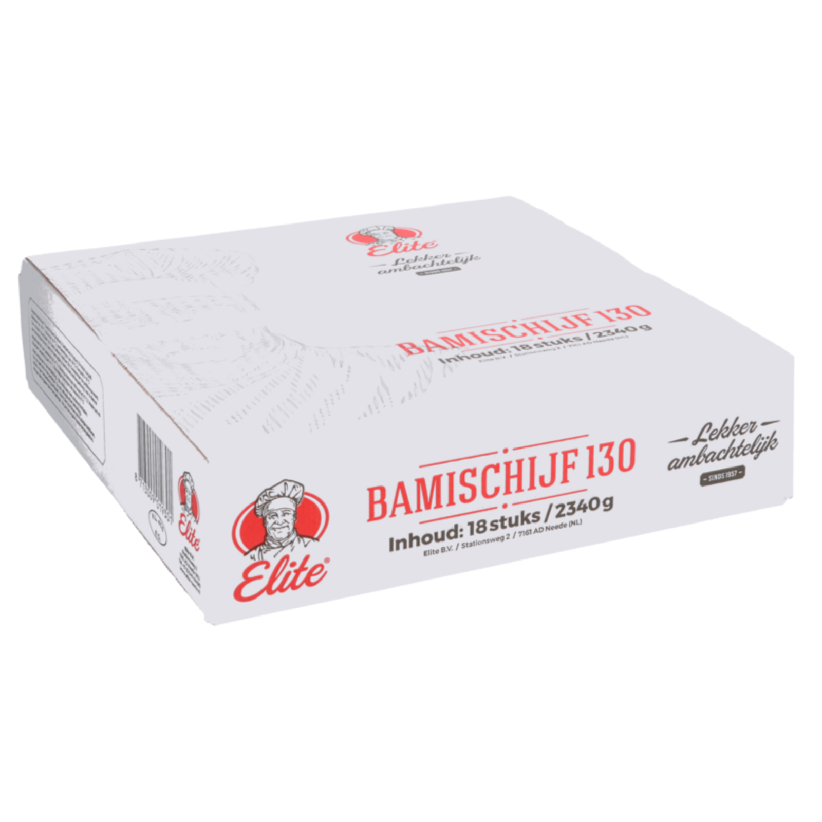 Elite bamischijf (18x130 gram)