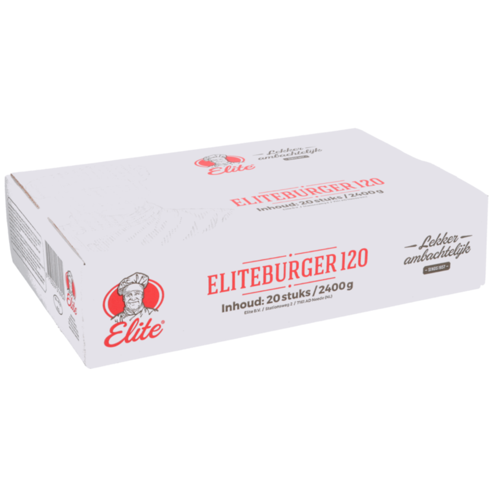 Elite burger (20x120 gram)