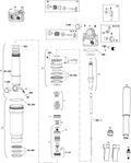 Rockshox federbein sidluxe ultimate 3p rear shock rs sidluxe ult. 3p 170 x 27,5mm