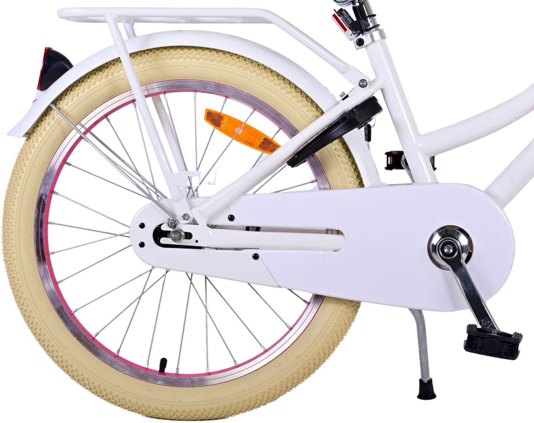 Volare Volare Kinderfahrrad Mädchen 20 Zoll Weiß