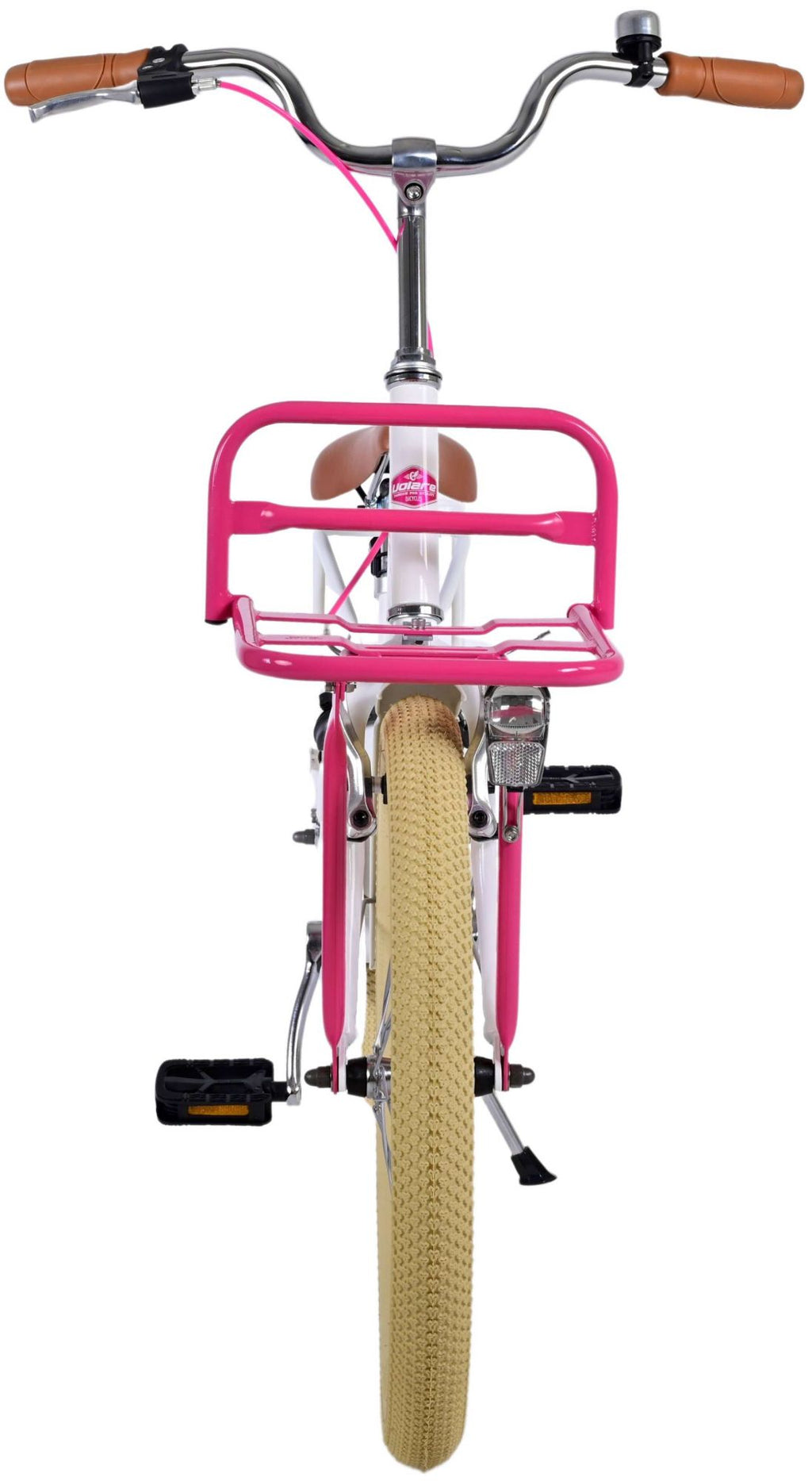 Volare Volare Kinderfahrrad Mädchen 20 Zoll Weiß