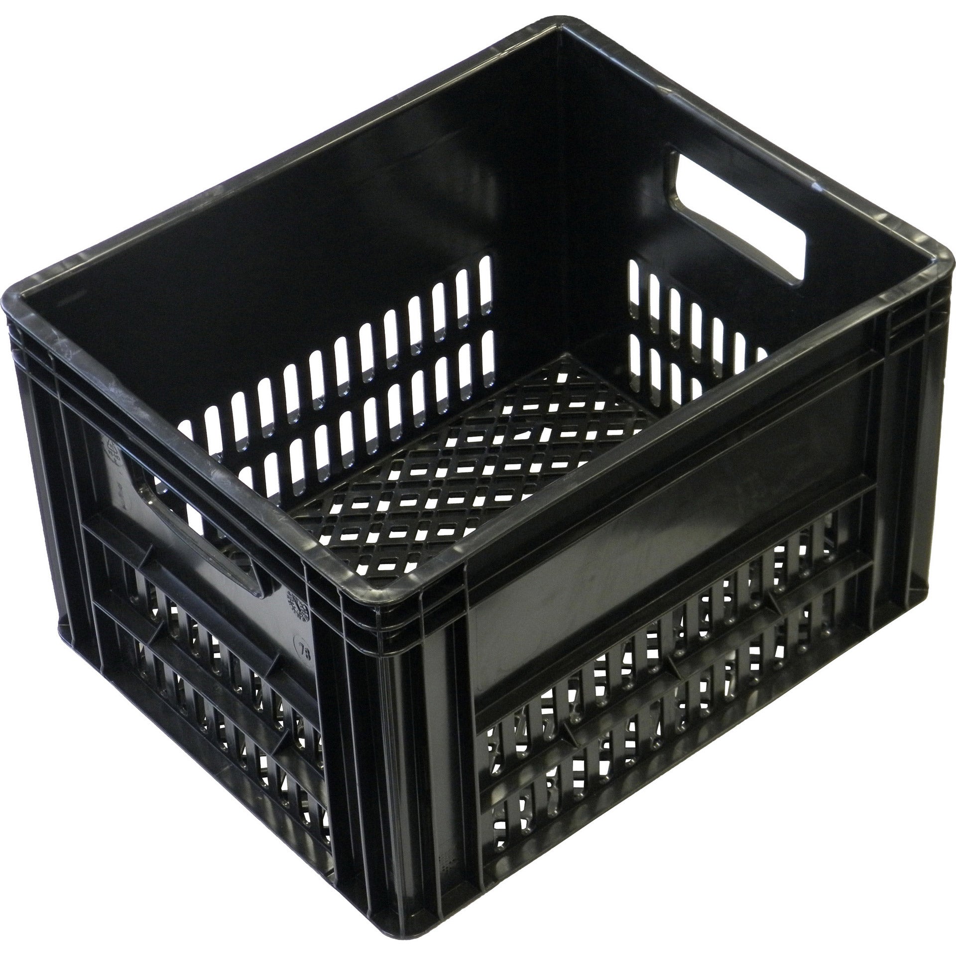 Kiste aus PVC, schwarz