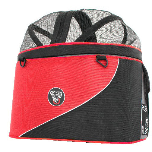 DutchDog DoggyRide Transportbox Cocoon XL rot