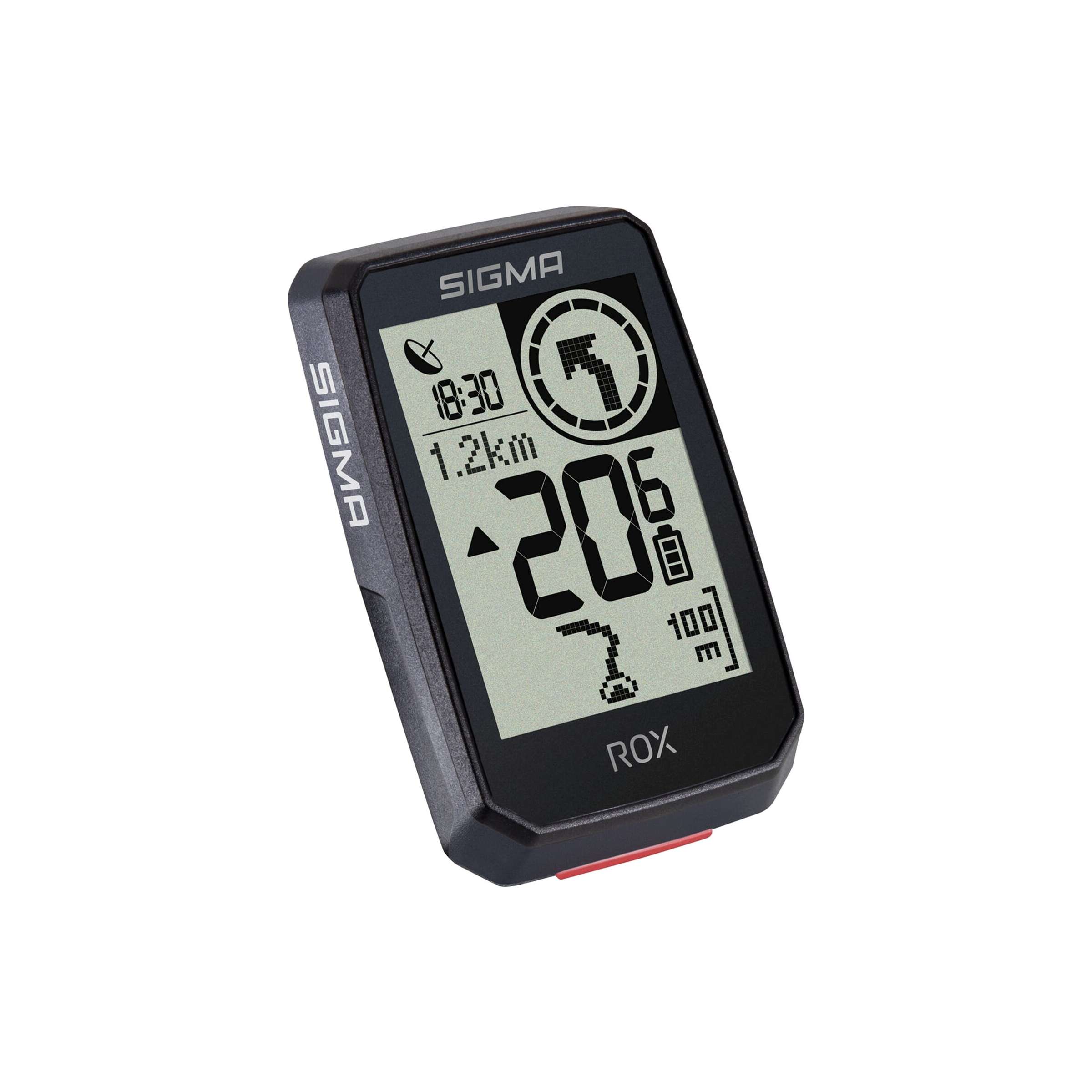 Sigma fietscomputer rox 2.0 endurance black