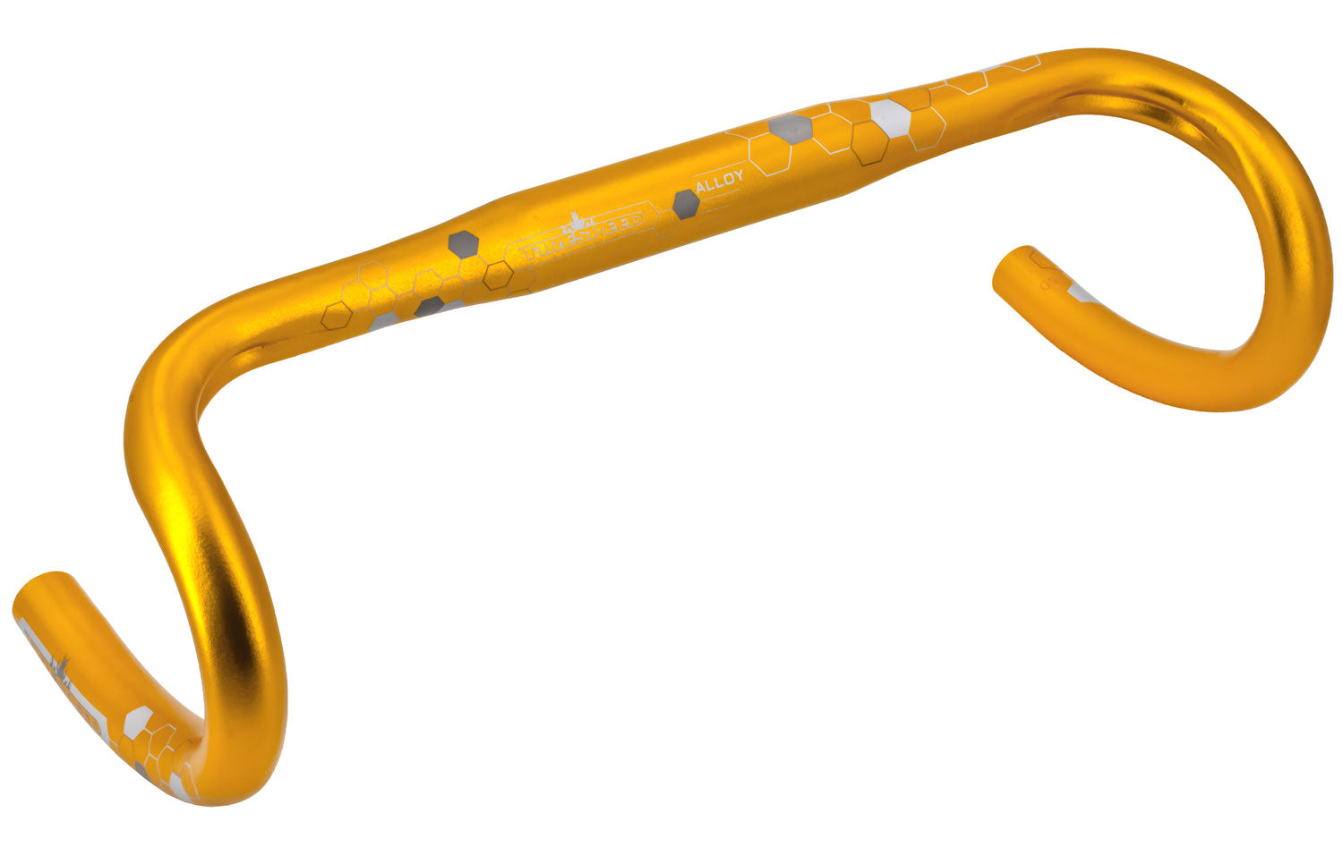 Katana firespeed f-6kac butted aluminium ø31.8 road bike handlebars gold