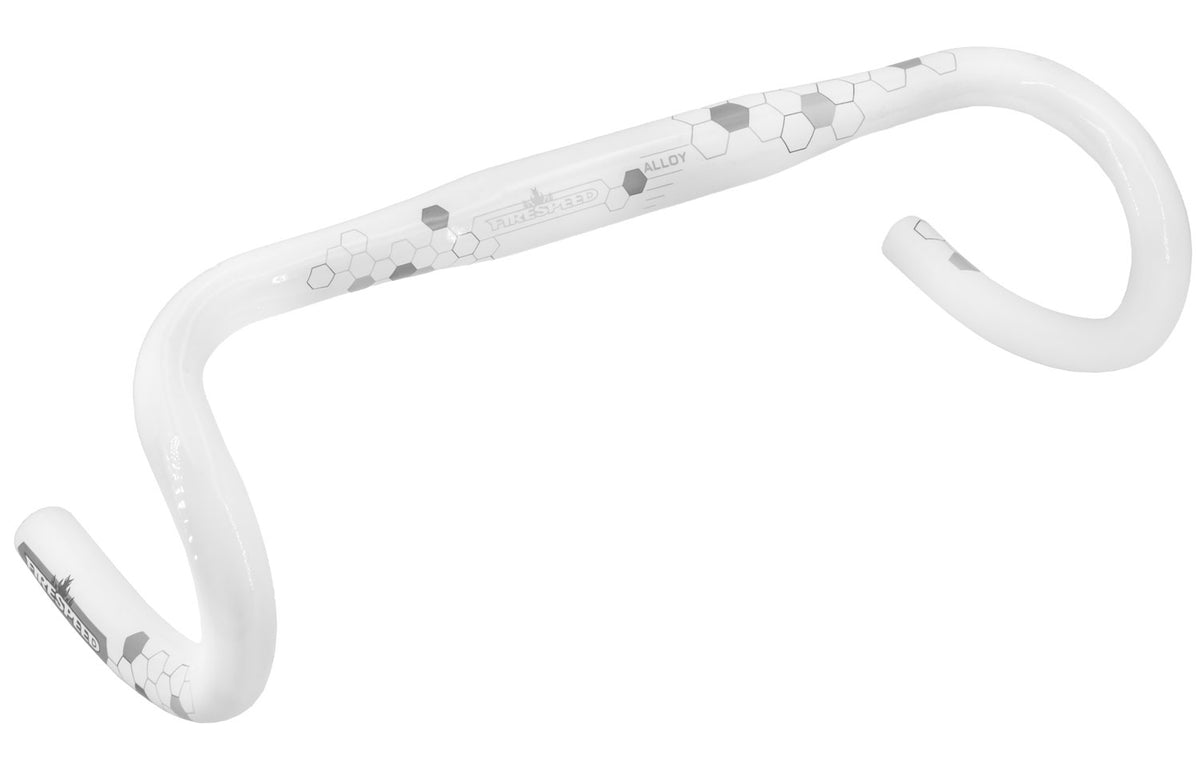 Katana firespeed f-6kac butted aluminium ø31.8 road handlebars white