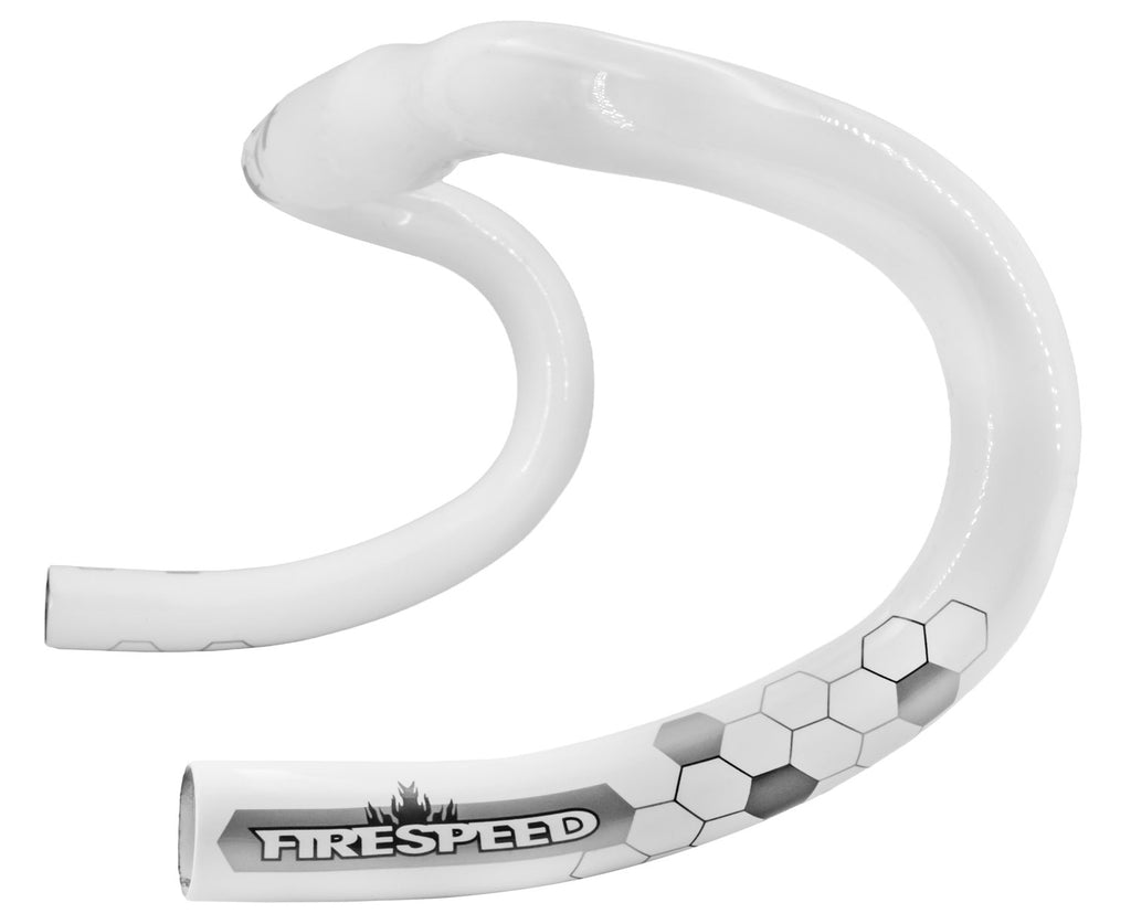 Katana firespeed f-6kac butted aluminium ø31.8 road handlebars white