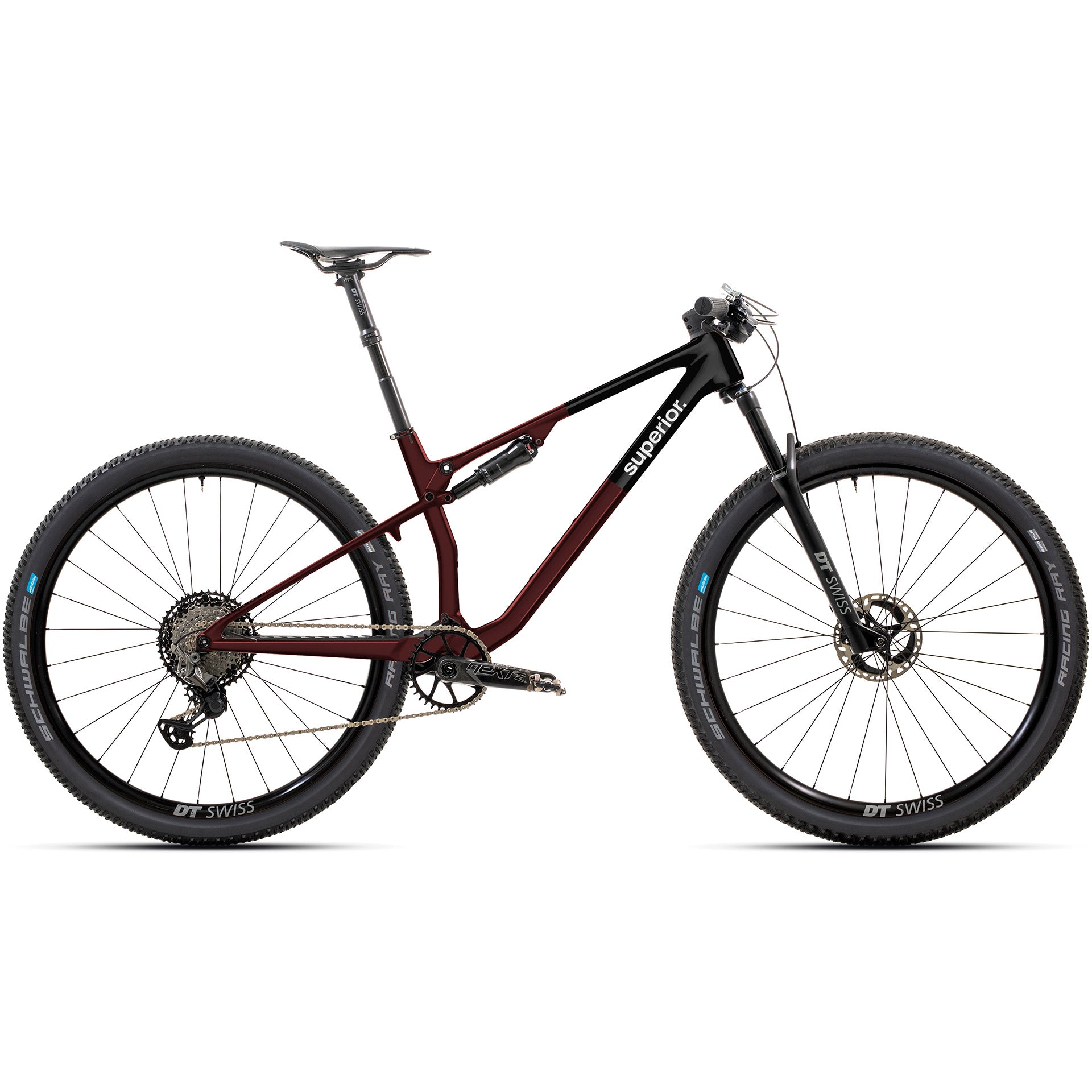 Superior MTB Full XF 9.5 Team 29x17.5 (m) GLS Red CRB. Schwarz