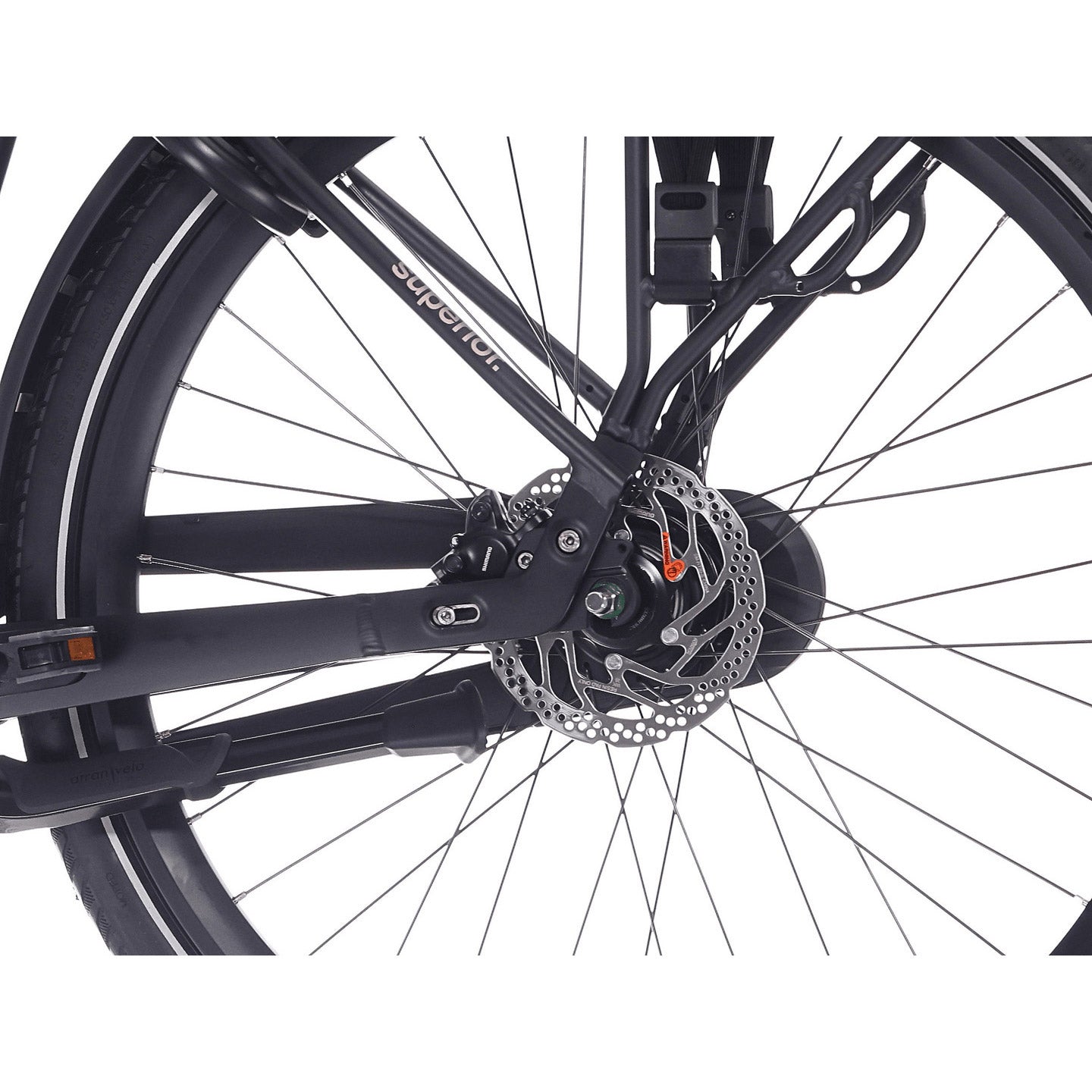 Superior eWAY 5.9 50cm (M) Mattschwarz