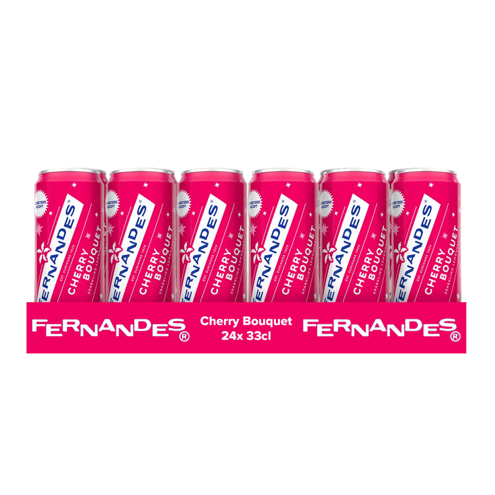 Fernandes cherry bouquet blik sleek (24x 33cl)