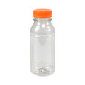 Pet flesje 250cc + oranje dop (240 stuks)