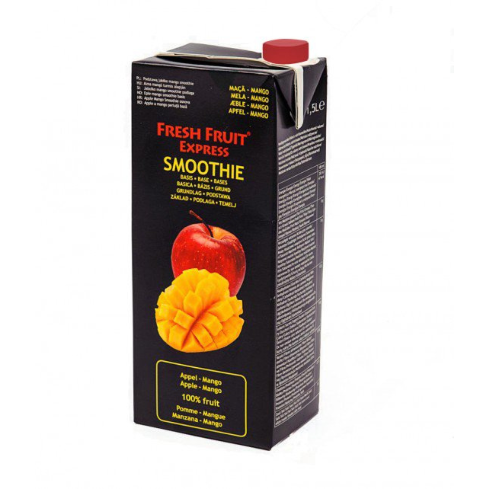 Fresh fruit express freshfruitexpress smoothie basis fruitsap pak (8x1.5 liter)