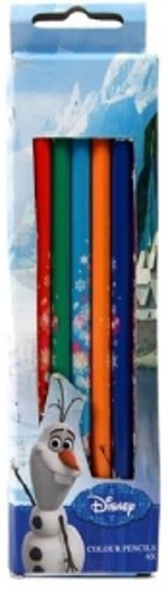 Van Der Doelen Frozen Buntstifte in einer Schachtel mit 6 Stück