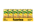 Fuze tea sparkling black tea blik (24x 33cl)