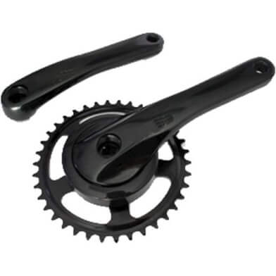 Gazelle Crankstel nexus 3 32-38t alu zwart 175mm 3713150050