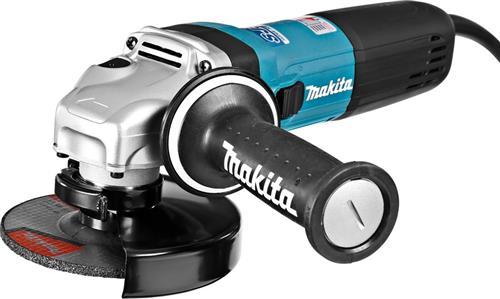 Makita 230v haakse slijper 125mm 1400w