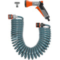 Gardena spiraalslang set (grijs oranje, 4647-20, 10 m)