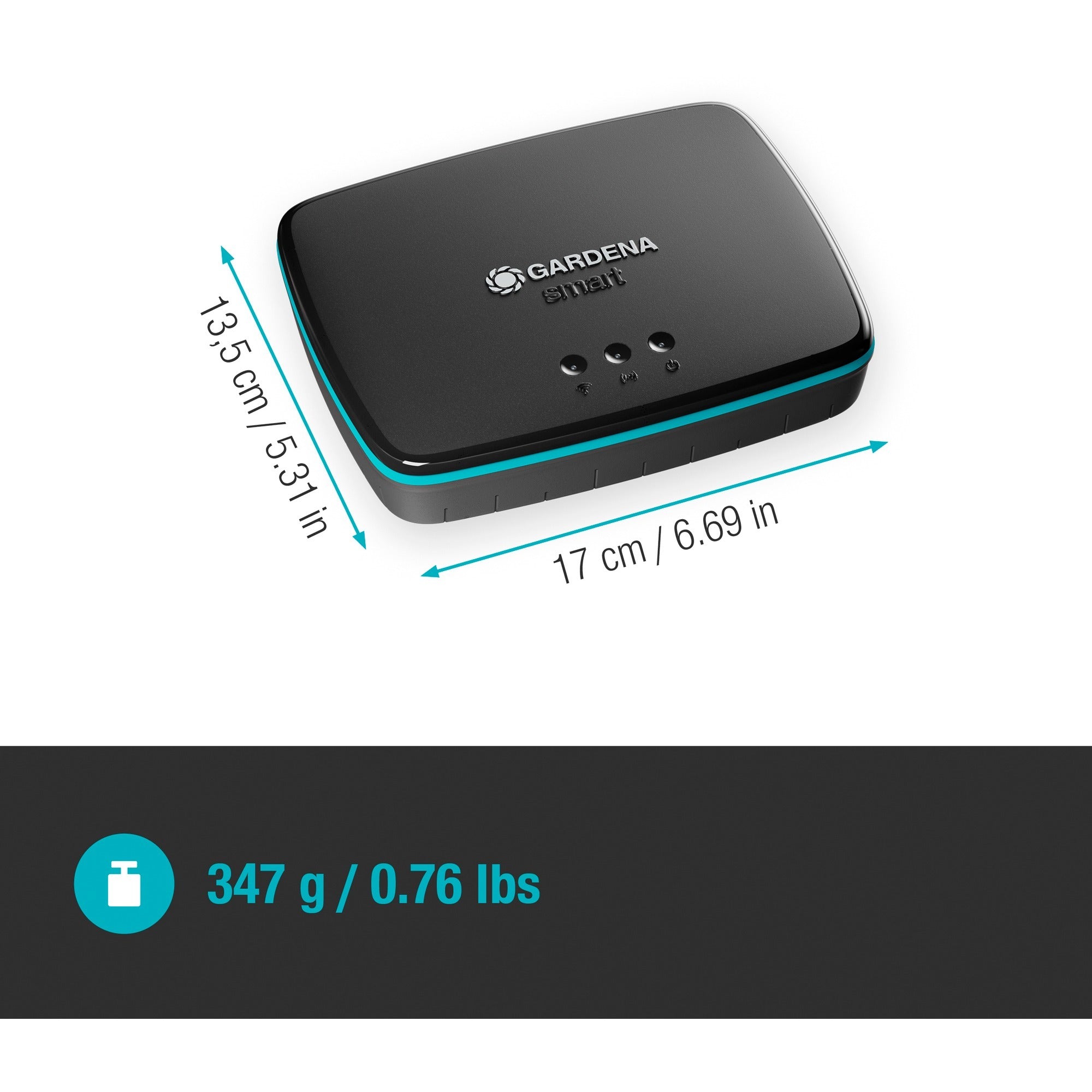 Gardena smart gateway basisstation (zwart)
