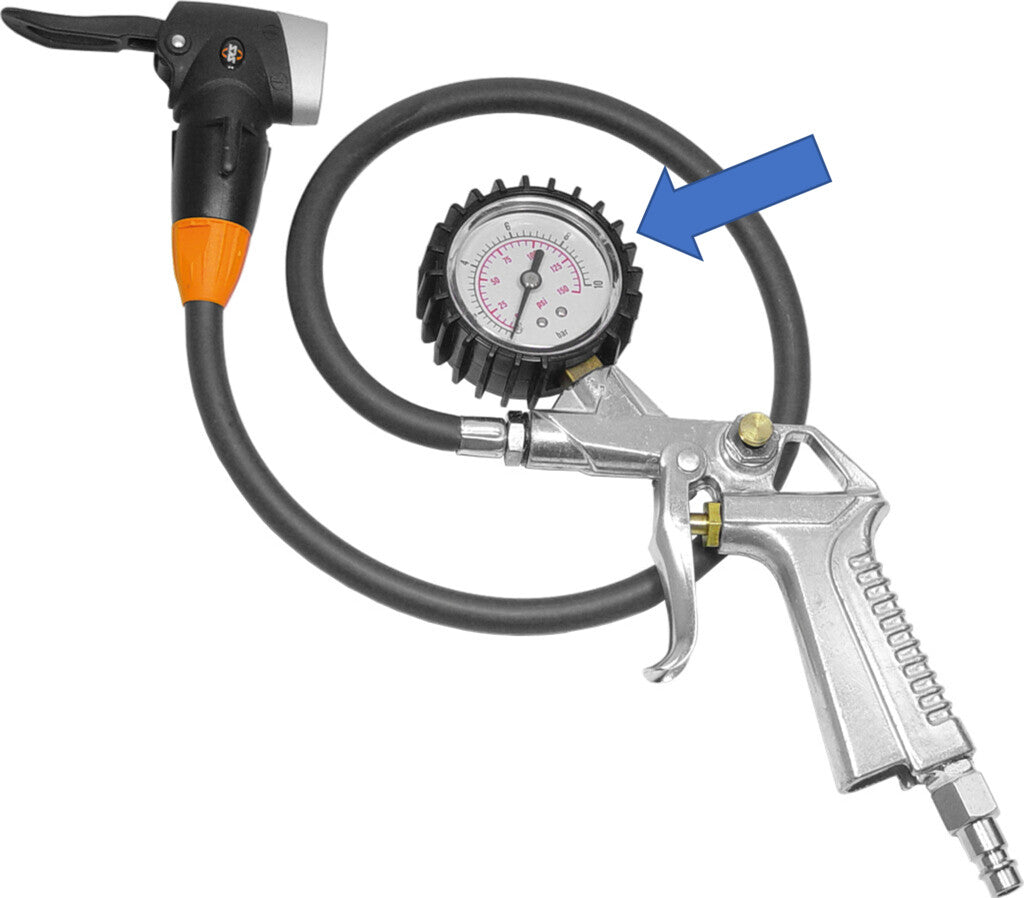 Cycplus Cyclus Manometer für Druckluftpistole