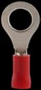 Schachtel mit 100 roten Kabelösen 6 mm 636