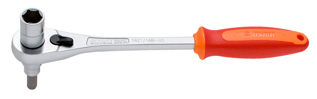 Unior grs crankboutsleutel m ratel 14mm + inbus 8
