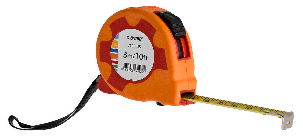 Unior grs rolmaat 3m ro or