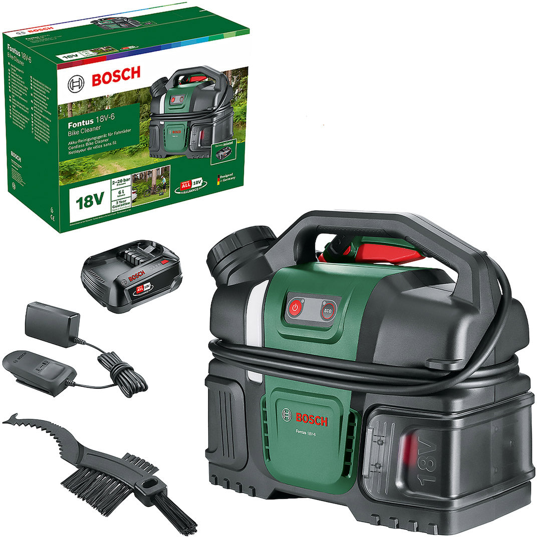 Bosch Hochdruckreiniger Fontus Akku 20 bar 18 V 6 l
