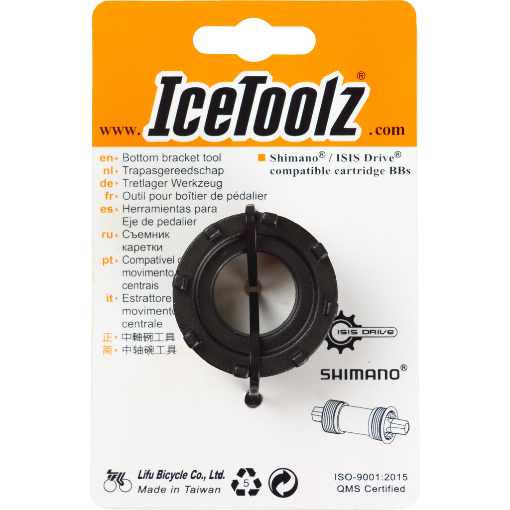 IceToolz Tretlagerwerkzeug 11d3 für Shimano® + ISIS-Antrieb
