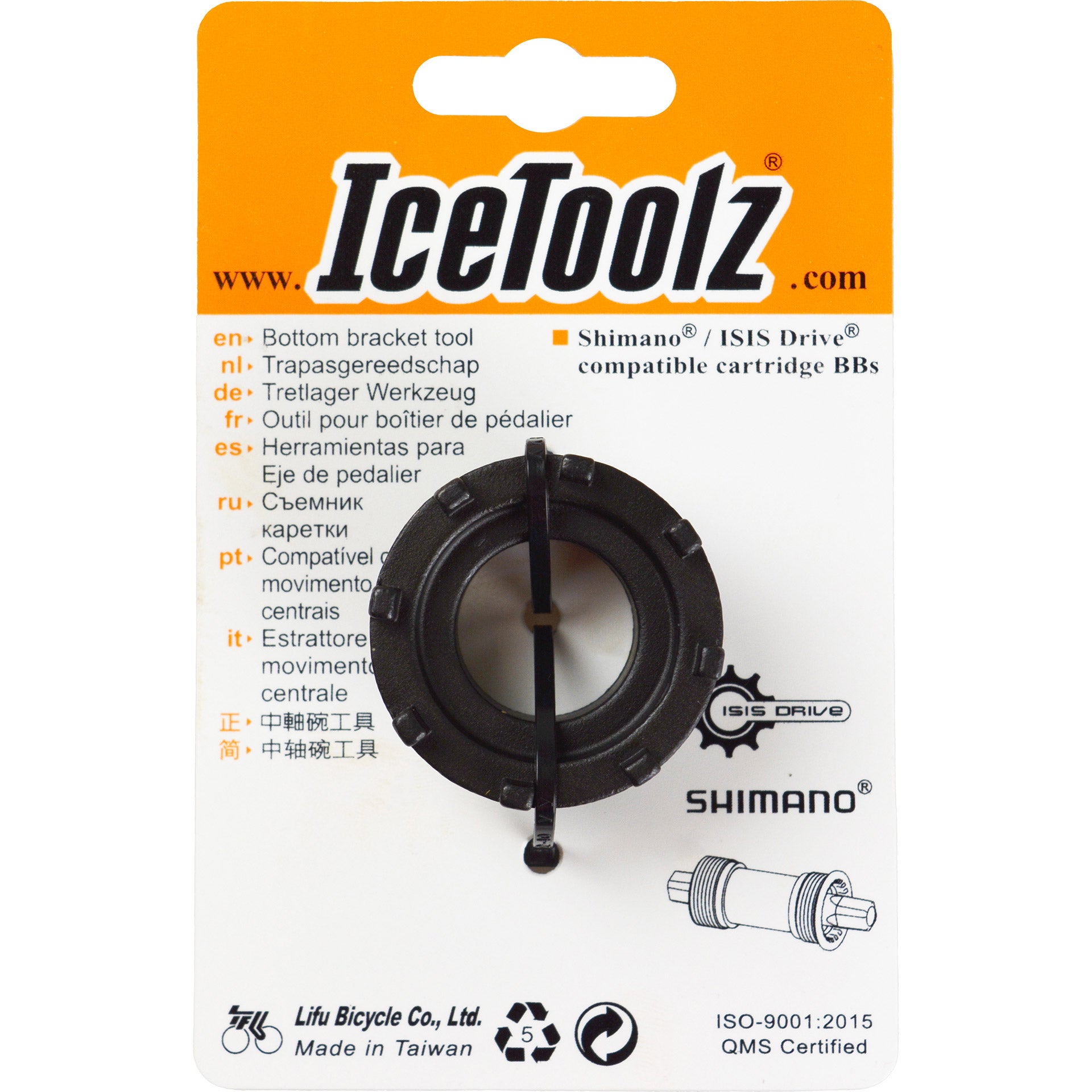 IceToolz Tretlagerwerkzeug 11d3 für Shimano® + ISIS-Antrieb