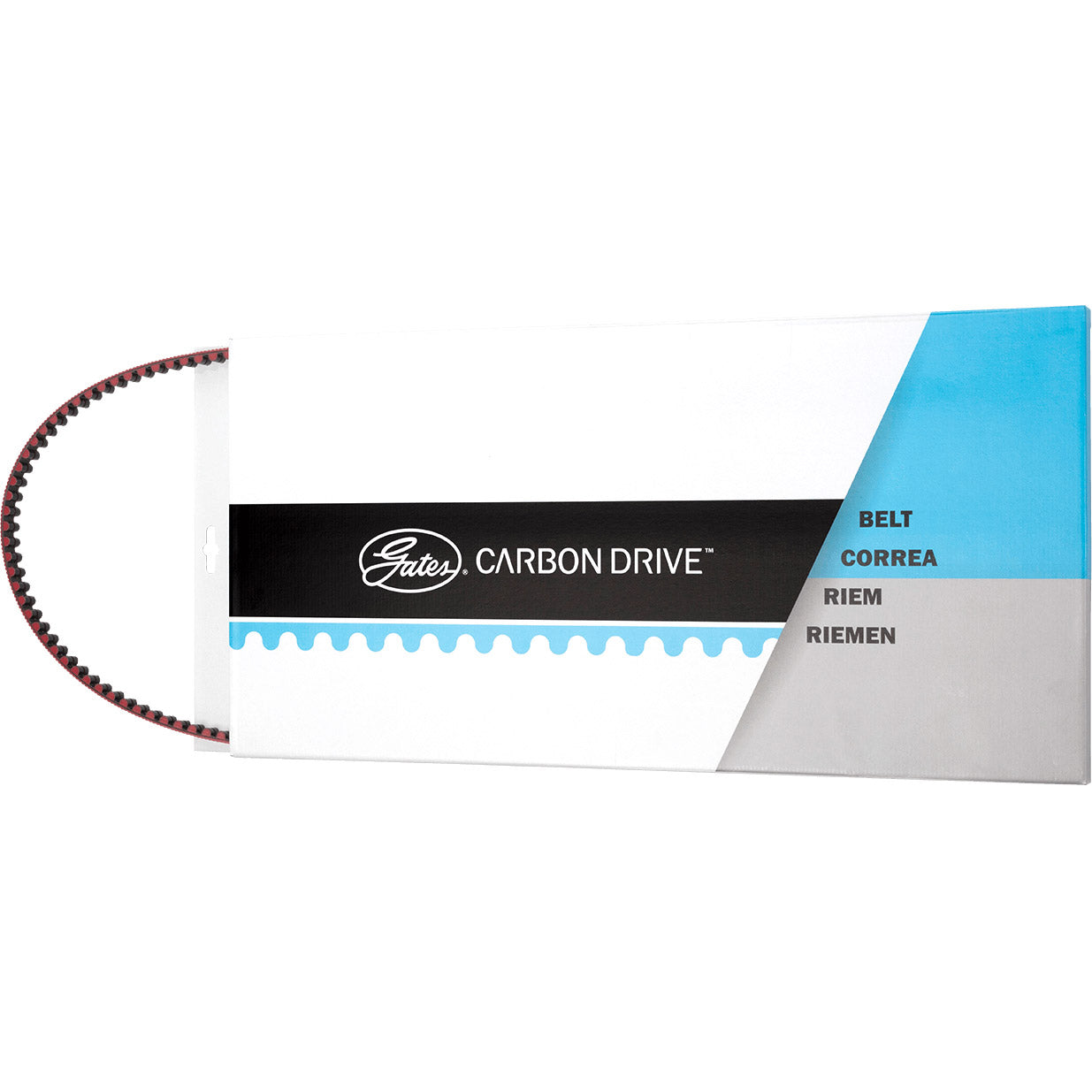 Gates Antriebsriemen CDX Carbon Drive 111T 1221x12mm rot schwarz.