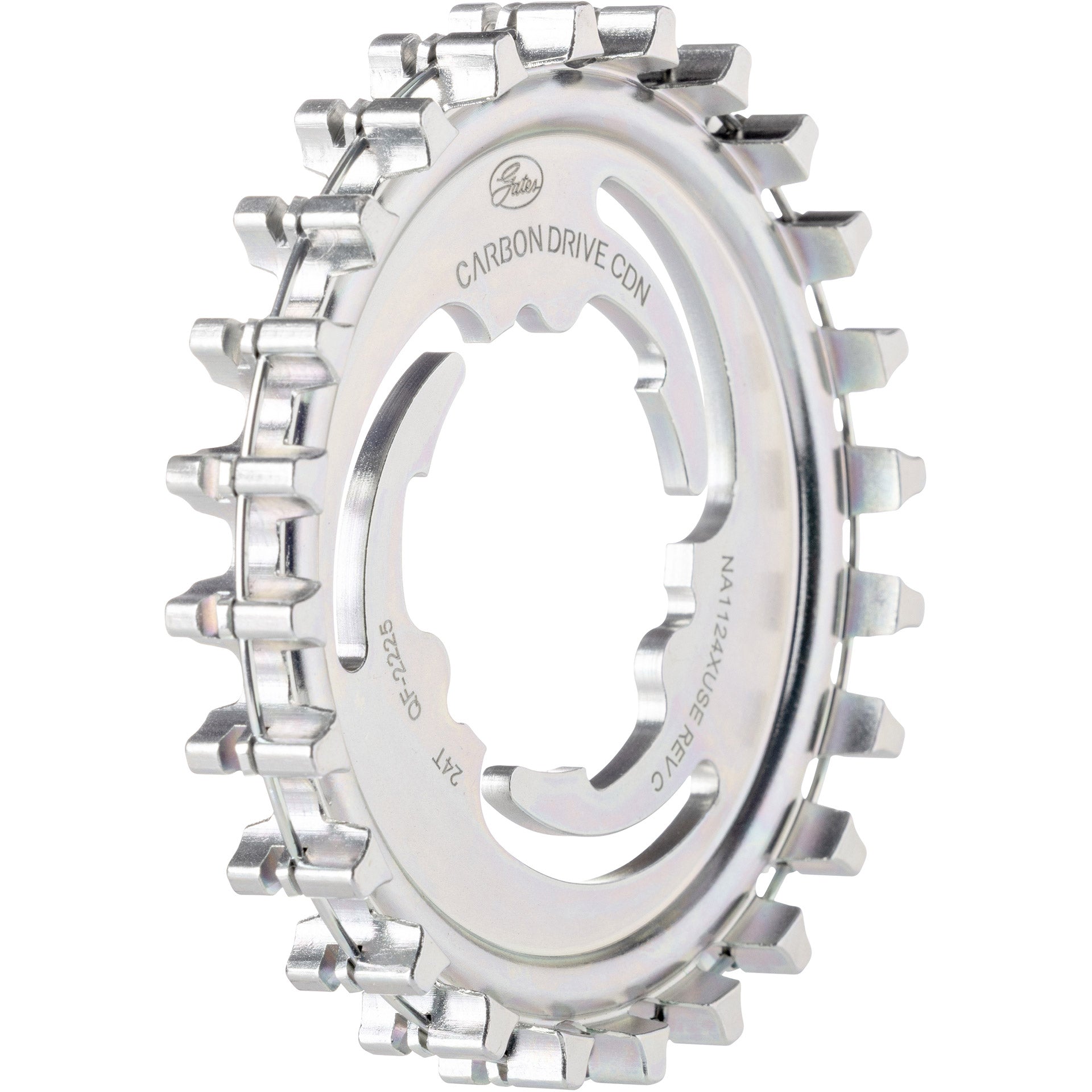 Gates-Kettenblatt CDN 24T Shimano UB Alfine Nexus-Drahtflansch