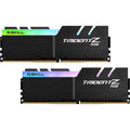 G.skill 32 gb ddr4-3600 kit werkgeheugen (zwart, f4-3600c16d-32gtzrc, trident z rgb, xmp)