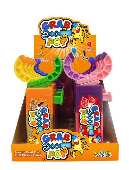 Funny candy grab pop (12 stuks)