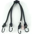 Bibia snelbinder euro fixture strap euro 4 hooks black