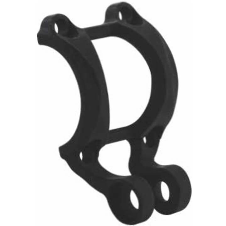Ergotec Octopus Integra 31,8 mm Vorbauabdeckung, schwarz