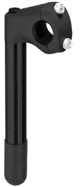 White Label Vorbau für Kinder, ø25,4 180 mm, 2-Schrauben-Befestigung, schwarz
